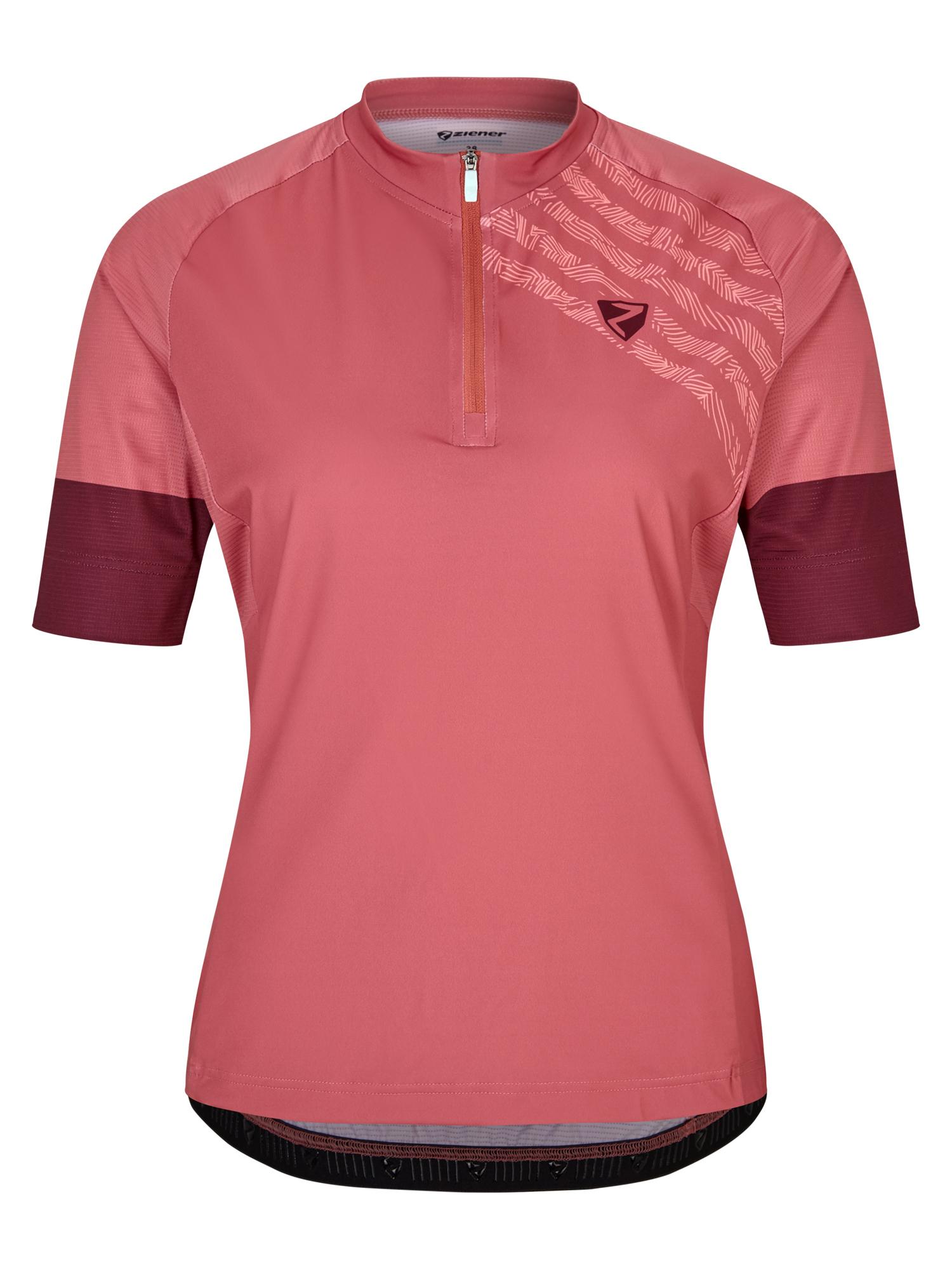 Ziener NARIA Fahrradtrikot Damen pink dust