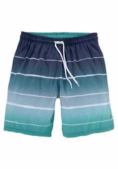 Bench Badeshorts Badeshorts Herren blau-türkis