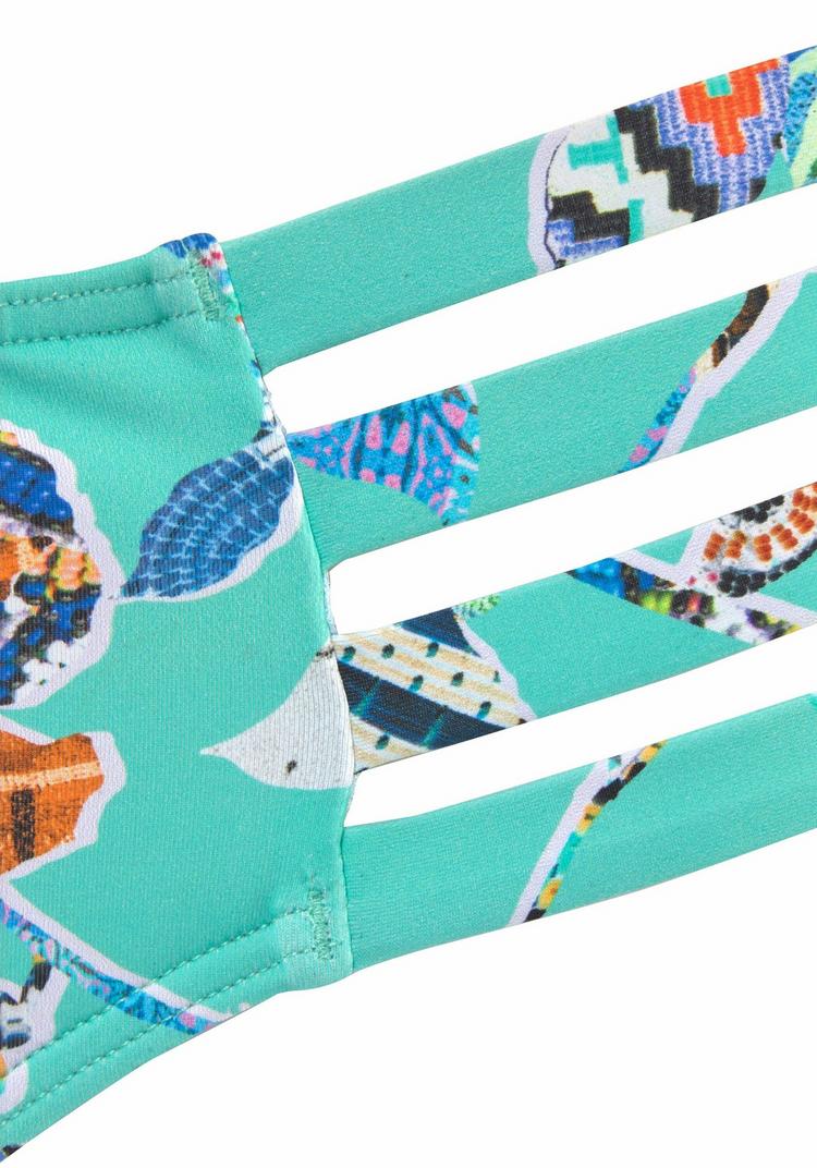 sunseeker sunseeker Bikini-Hose Bikini Hose Damen - t&uuml;rkis-bunt - 0 | SportScheck