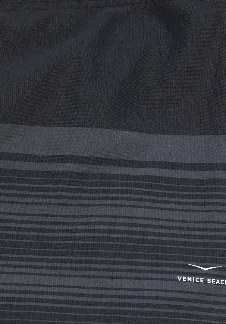 VENICE BEACH VENICE BEACH Boxer-Badehose Badehose Herren - schwarz-grau - 2 | SportScheck