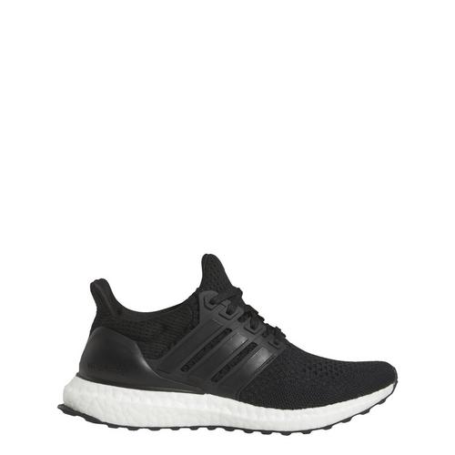 Rückansicht von adidas Ultraboost 1.0 Laufschuh Sneaker Kinder Core Black / Core Black / Beam Green