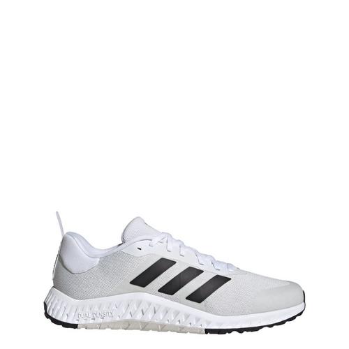 Rückansicht von adidas Everyset Trainingsschuh Fitnessschuhe Herren Cloud White / Core Black / Grey One