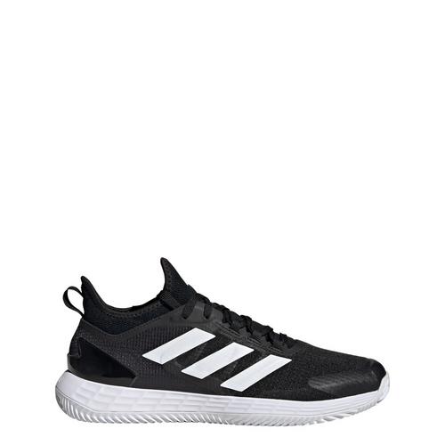 Rückansicht von adidas Adizero Ubersonic 4.1 Clay Tennisschuh Tennisschuhe Herren Core Black / Cloud White / Grey Four