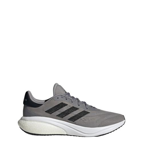 Rückansicht von adidas Supernova 3 Laufschuh Laufschuhe Grey Three / Core Black / Cloud White