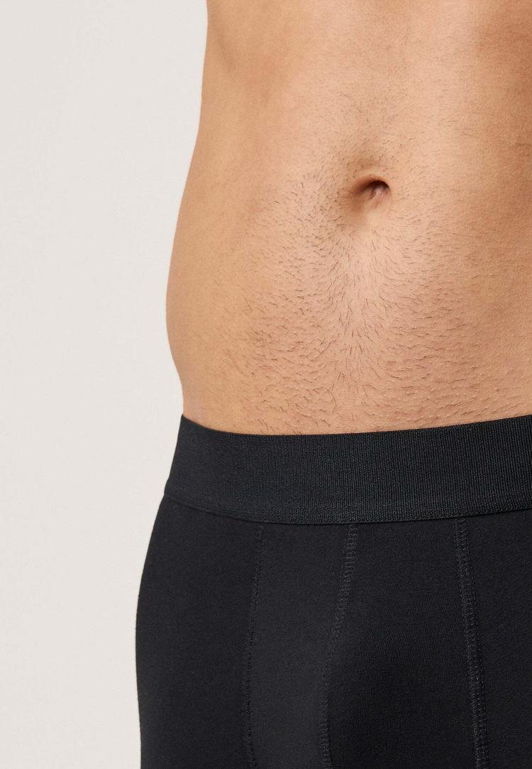 Snocks Snocks Boxershorts ohne Logo aus Bio-Baumwolle Unterhose Herren - Schwarz - 1 | SportScheck