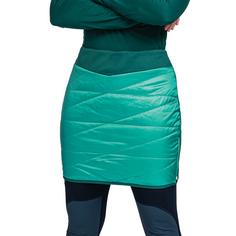 Rückansicht von Schöffel Thermo Skirt Stams L Outdoorrock Damen 7290 grün