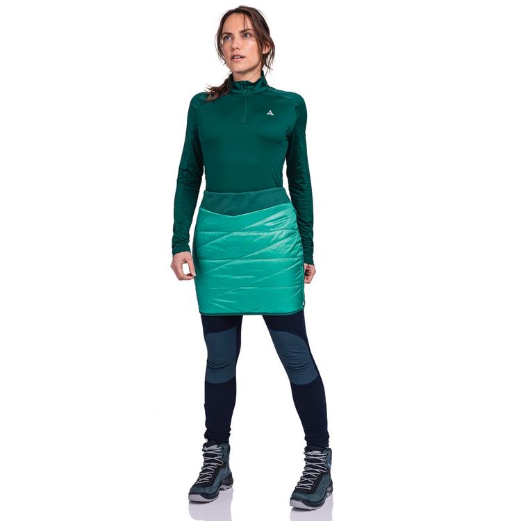 Sch&ouml;ffel Sch&ouml;ffel Thermo Skirt Stams L Outdoorrock Damen - 7290 - gr&uuml;n - 0 | SportScheck