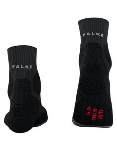 Rückansicht von Falke Laufsocken Damen black (3000)