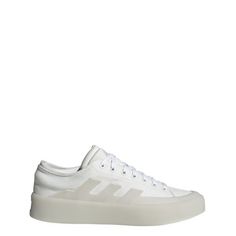 Rückansicht von adidas ZNSORED Schuh Sneaker Herren Crystal White / Cloud White / Cloud White
