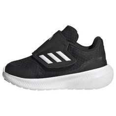 adidas RunFalcon 3.0 Hook-and-Loop Schuh Sneaker Kinder Core Black / Cloud White / Core Black
