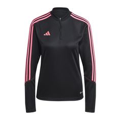 adidas Tiro 23 Club Sweatshirt Damen Funktionssweatshirt Damen schwarzpink