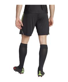 Rückansicht von adidas Tiro League Short Trainingshose Herren schwarzgruen