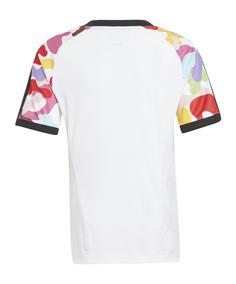 Rückansicht von adidas Pride Tiro Trikot Kids Funktionsshirt Kinder weiss