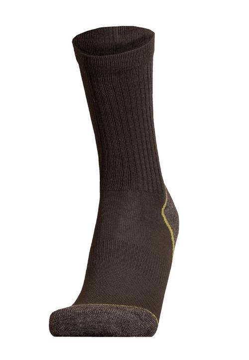 Rückansicht von UphillSport UKKO Wandersocken Black