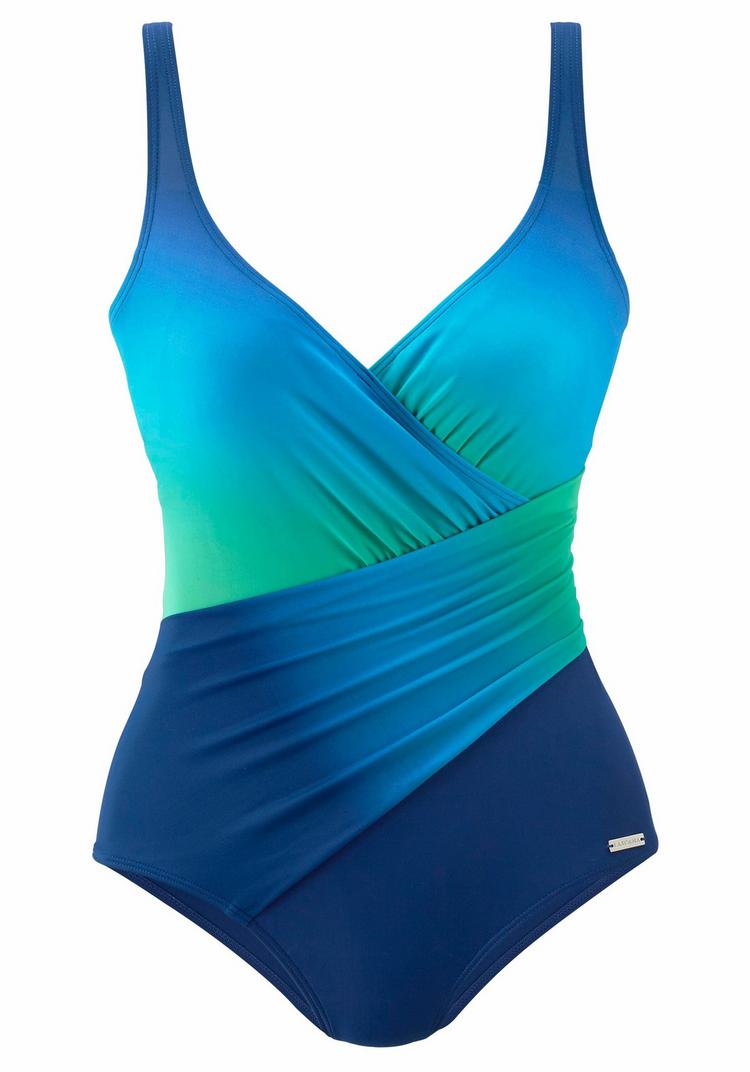 Lascana Lascana Badeanzug Badeanzug Damen - blau-t&uuml;rkis - 0 | SportScheck