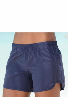 Rückansicht von Lascana Badeshorts Badeshorts Damen türkis