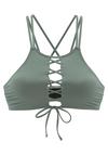 Bench Bustier-Bikini-Top Bikini Oberteil Damen - oliv