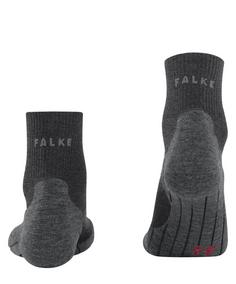 Rückansicht von Falke Kurzsocken Laufsocken Herren asphalt mel. (3180)