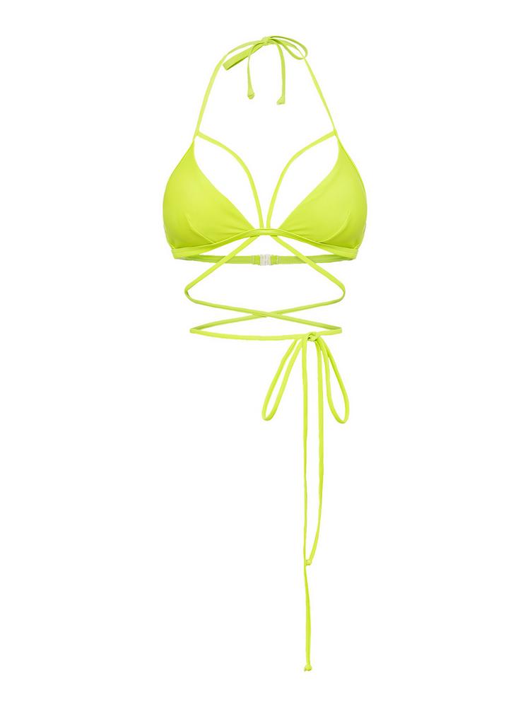LSCN by Lascana LSCN by Lascana Triangel-Bikini-Top Bikini Oberteil Damen - lime - 0 | SportScheck