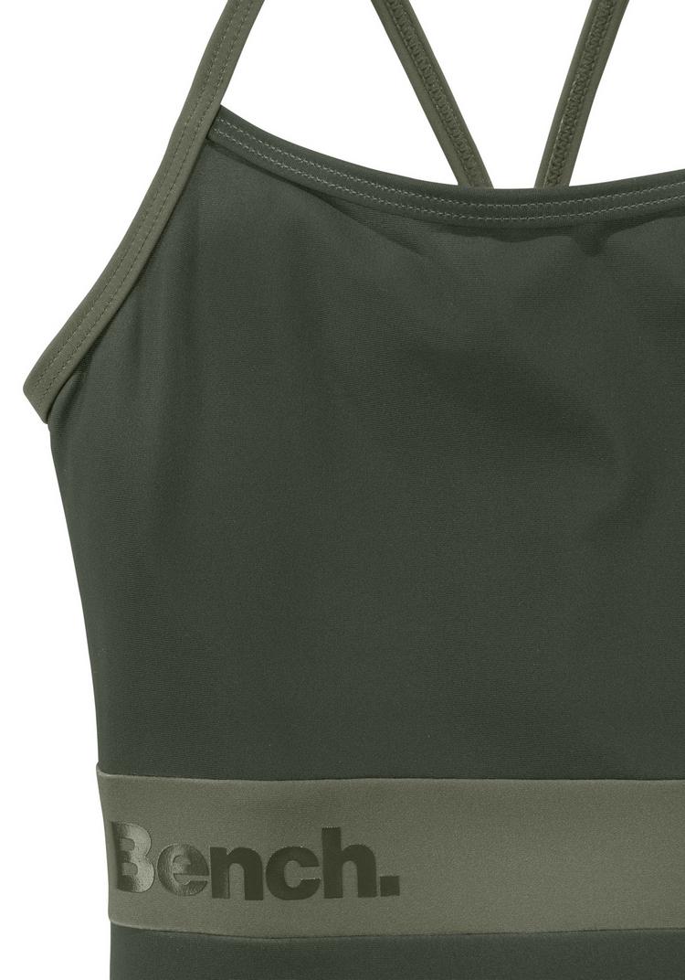 Bench Bench Badeanzug Badeanzug Damen - oliv - 1 | SportScheck