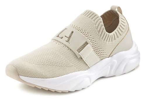 Rückansicht von LASCANA Active Slip-On Sneaker Slipper Damen beige