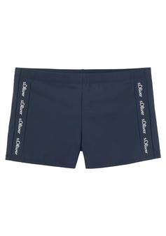S.OLIVER Boxer-Badehose Badeshorts Herren marine
