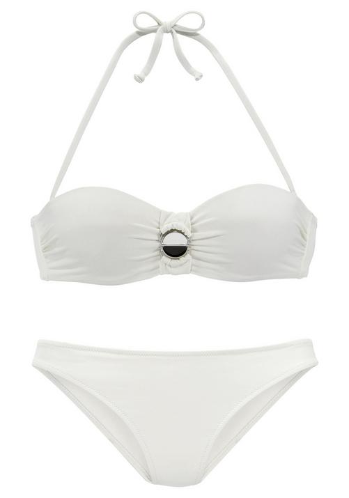 JETTE B&uuml;gel-Bandeau-Bikini Bikini Set Damen