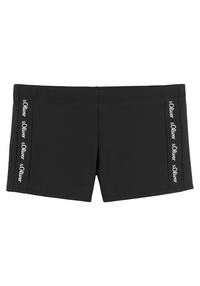 S.OLIVER Boxer-Badehose Badehose Herren - schwarz