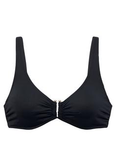 Lascana Bügel-Bikini-Top Bikini Oberteil Damen schwarz