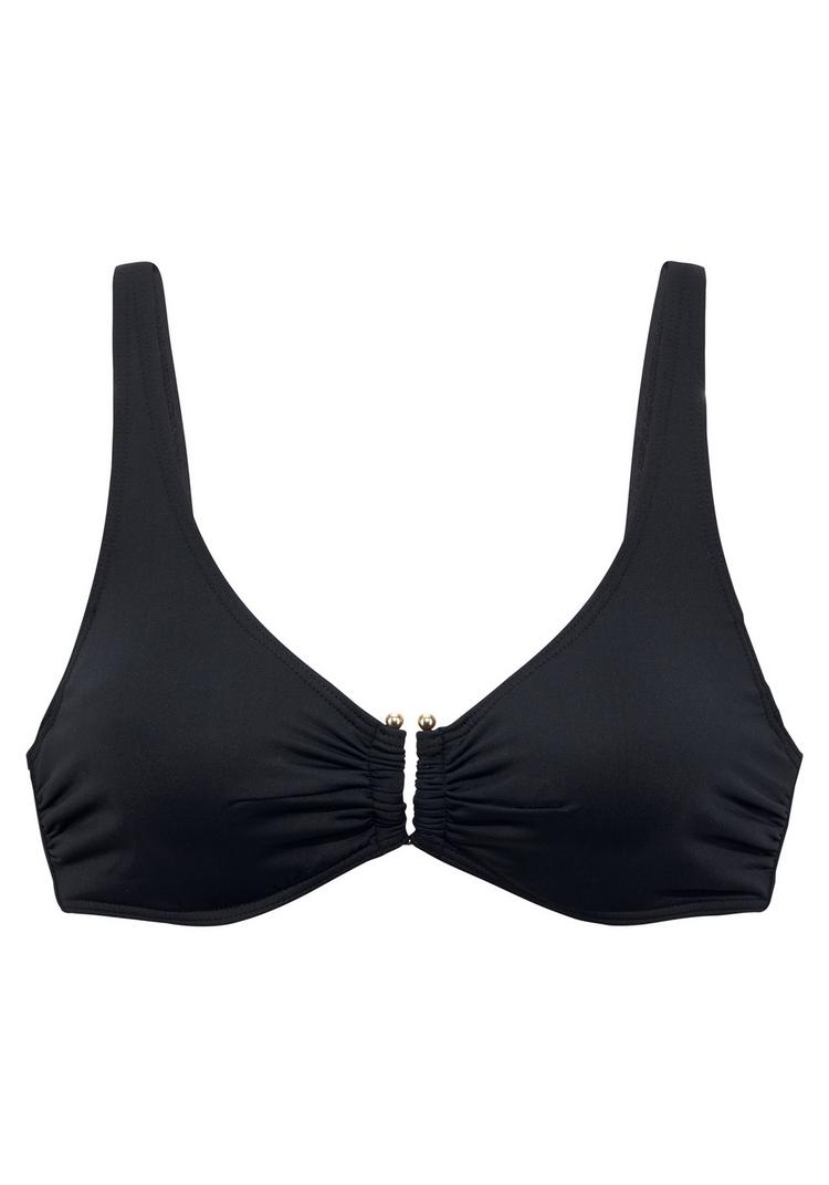 Lascana Lascana B&uuml;gel-Bikini-Top Bikini Oberteil Damen - schwarz - 0 | SportScheck
