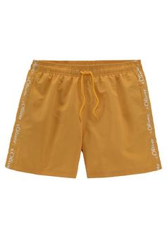 S.OLIVER Badeshorts Badeshorts Herren gelb