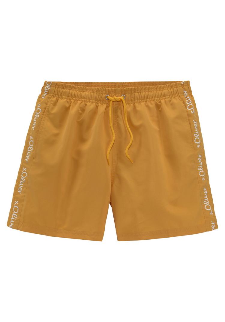 S.OLIVER S.OLIVER Badeshorts Badehose Herren - gelb - 0 | SportScheck