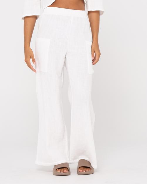 RUSTY SOMEWHERE BEACH PANT Stoffhose Damen