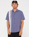 RUSTY DONNY SHORT SLEEVE SHIRT Kurzarmhemd Herren - China Blue