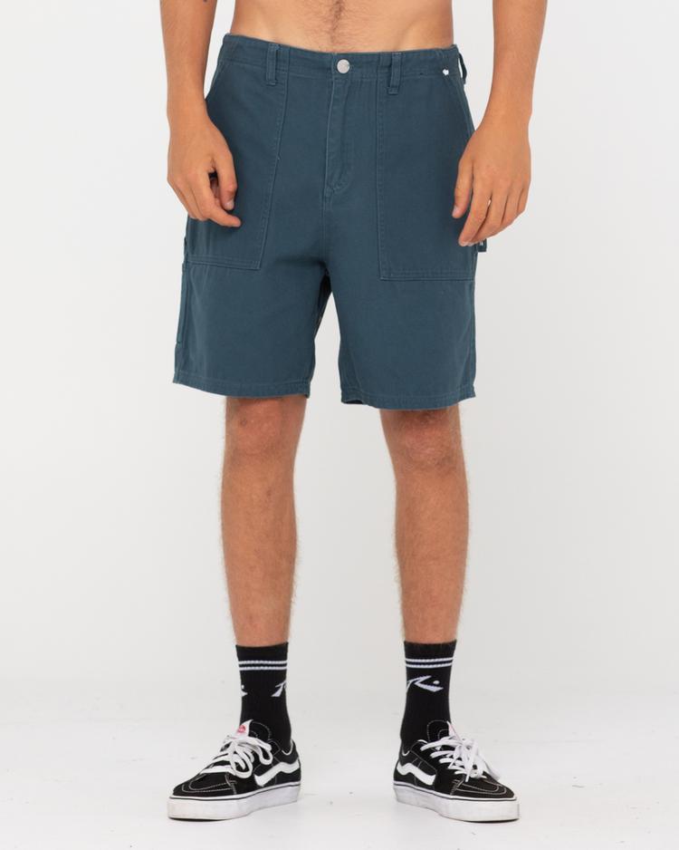 RUSTY RUSTY LA JOLLA 19 WALKSHORT Shorts Herren - Deep Teal - 0 | SportScheck