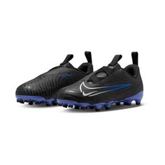 Nike Phantom GX Academy Fußballschuhe Kinder schwarz / blau