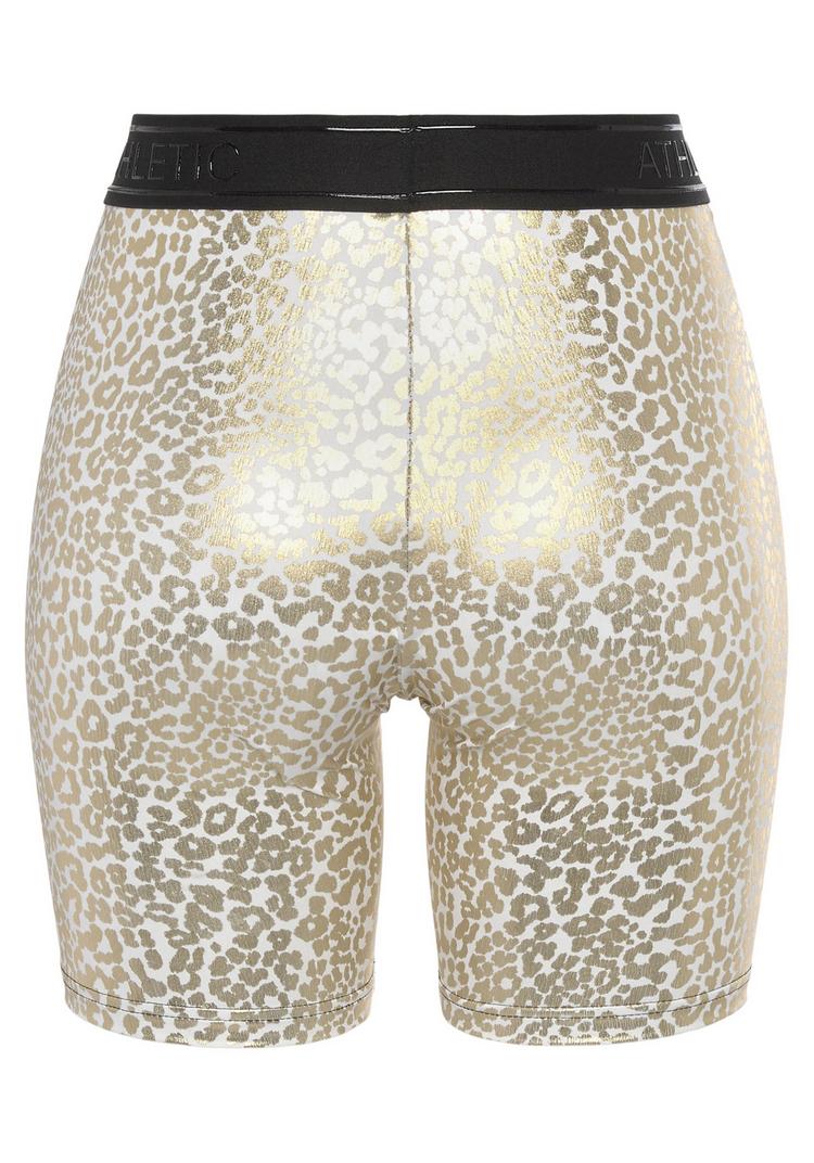 LASCANA Active LASCANA Active Funktionsshorts Funktionsshorts Damen - gold - wei&szlig; - 0 | SportScheck