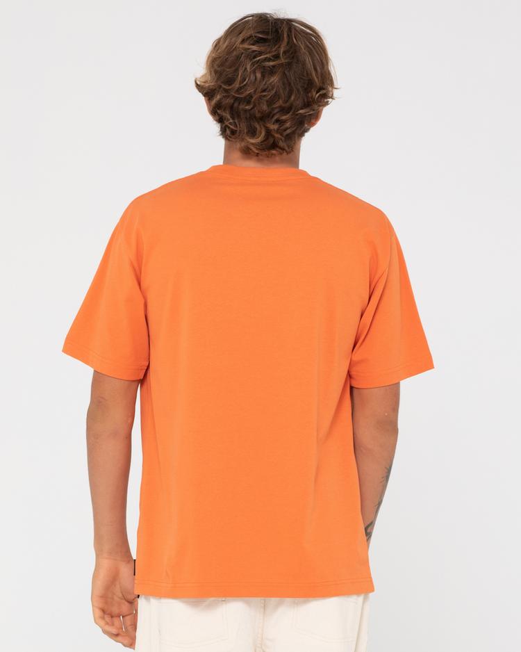 RUSTY RUSTY DELUXE BLANK S/S TEE T-Shirt Herren - HOT SAUCE - 1 | SportScheck