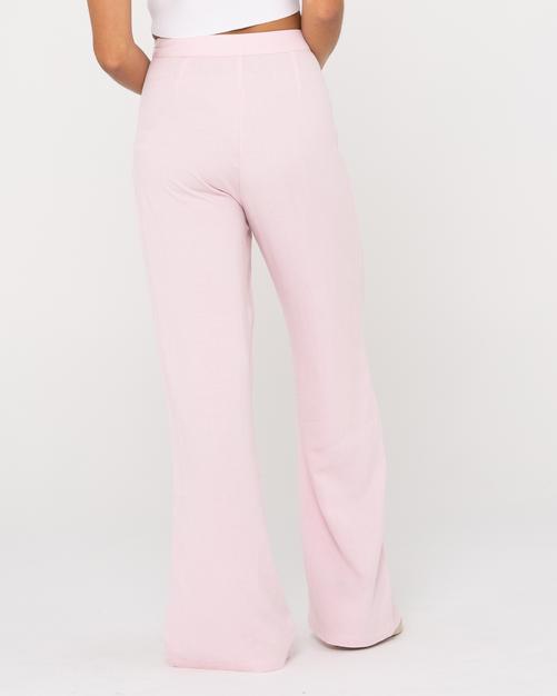 Rückansicht von RUSTY BARCELONA PANT Stoffhose Damen Pastel Pink