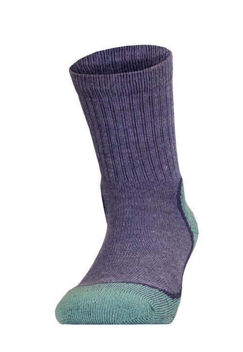 Rückansicht von UphillSport KEVO JR Wandersocken Blue