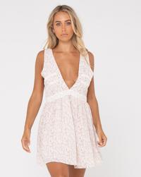 RUSTY SWEET PEA MINI DRESS Minikleid Damen - VINTAGE PINK