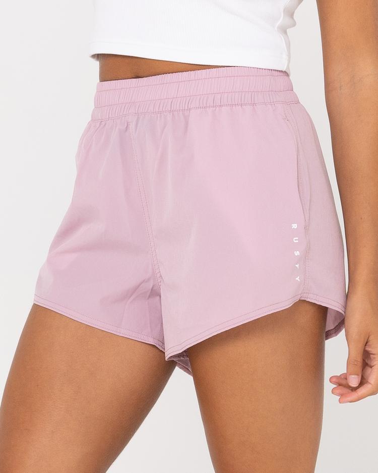 RUSTY RUSTY MEELUP SHORT Funktionsshorts Damen - LILAC PINK - 4 | SportScheck