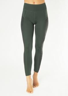 Rückansicht von KISMET Yogapants Damen grün