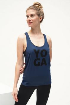Rückansicht von KISMET Aja Yoga Funktionsshirt Damen blau