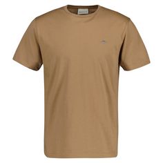 GANT T-Shirt T-Shirt Herren Khaki