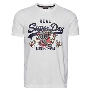 Superdry T-Shirt T-Shirt Herren Weiß