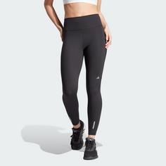 Rückansicht von adidas Ultimate 7/8-Lauftights Damen black