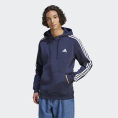 Rückansicht von adidas Essentials 3-Streifen Hoodie Hoodie Herren Legend Ink