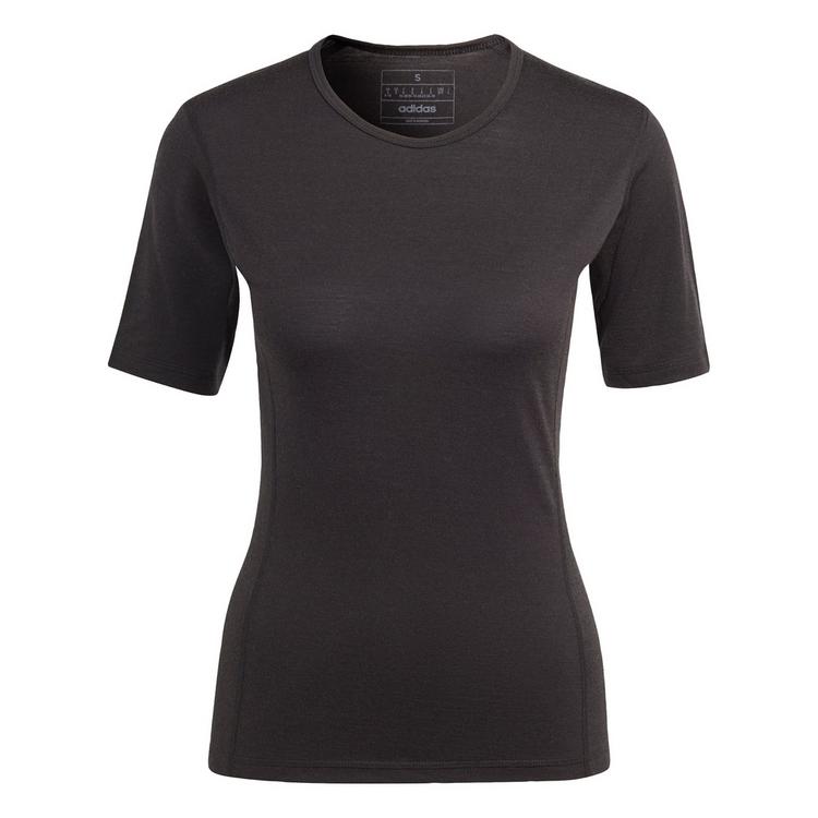 adidas adidas XPERIOR MERINO 200 BASELAYER T-SHIRT Funktionsshirt Damen - Black - 0 | SportScheck