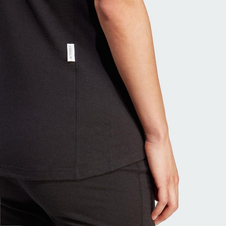 adidas adidas XPERIOR MERINO 200 BASELAYER T-SHIRT Funktionsshirt Damen - Black - 0 | SportScheck